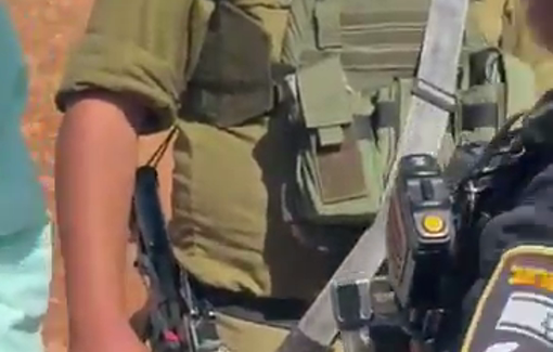 Thumbnail preview image for the video titled: Activist Rabbi Arik Asherman still arrested by Israeli police while defending Bedouin communities