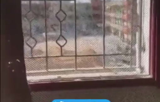 Thumbnail preview image for the video titled: Israel broadcasts Netanyahu’s UN speech in Gaza via loudspeakers