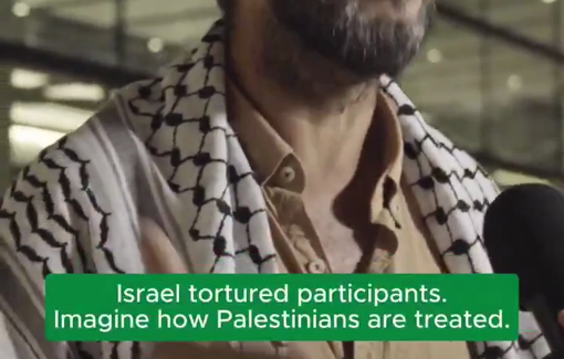 Thumbnail preview image for the video titled: Journalist Kieran Andrieu testifies severe medical neglect and torture against activist in Ketziot Prison