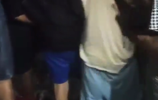 Thumbnail preview image for the video titled: Rescue of victims of Israel's bombing of Al-Qarinawi family's house