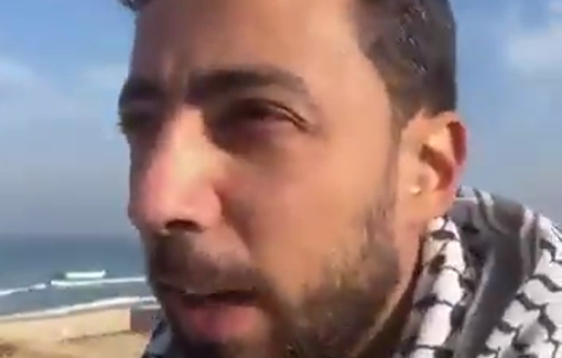 Thumbnail preview image for the video titled: Yahia Barzaq documents the return to northern Gaza during the January ceasefire