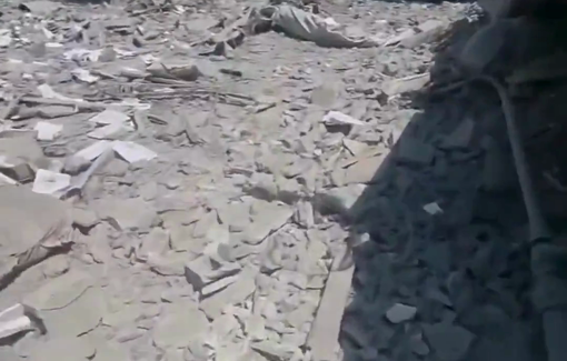 Thumbnail preview image for the video titled: Journalist and paramedic Abduraheem Khader's family still buried under the rubble 4 months after Israel bombed their house