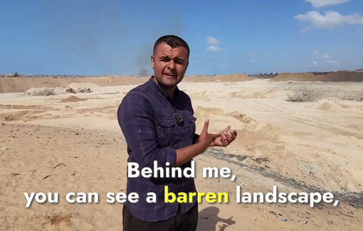 Thumbnail preview image for the video titled: GHF abandoned its so-called aid site in Netzarim (SDS4)