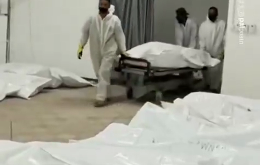 Thumbnail preview image for the video titled: Israel returned the bodies of 45 tortured Palestinians via the International Committee of the Red Cross