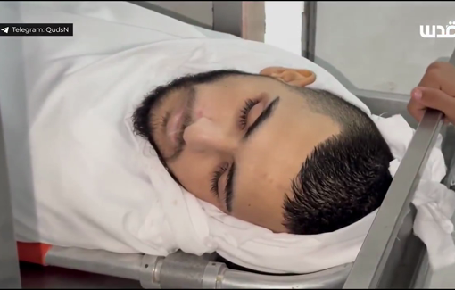 Thumbnail preview image for the video titled: Mourning for Mahdi Ahmed Kamil (20), shot dead by Israeli gunfire in Qabatiya