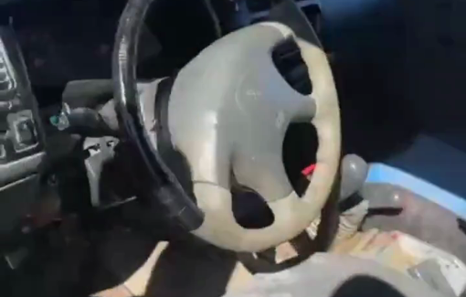 Thumbnail preview image for the video titled: Israeli settlers attack Palestinians while they were picking olives in Turmus Ayya