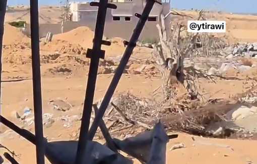 Thumbnail preview image for the video titled: IDF continues blowing up homes in Rafah despite the ceasefire