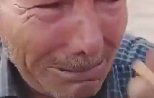 Thumbnail preview image for the video titled: Israeli settlers attacked Palestinian farmers in Al-Nazla Al-Sharqiya, stealing their olives and holding them for hours