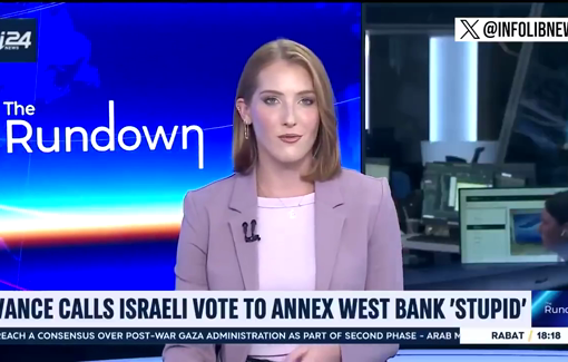 Thumbnail preview image for the video titled: Israeli settler spokesperson Yishai Fleisher: “We had a very tough war, we want to come out with some victories”