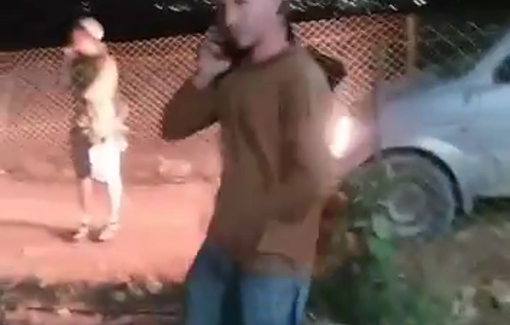 Thumbnail preview image for the video titled: Israeli settlers storm the town of Beit Furik