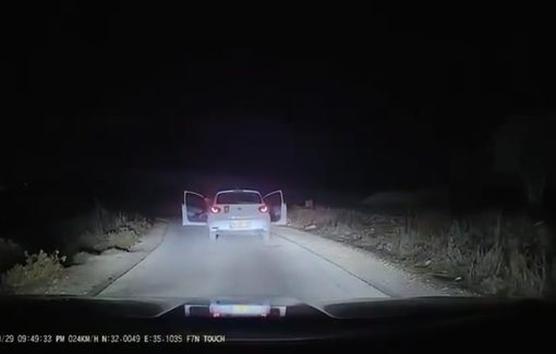 Thumbnail preview image for the video titled: Settlers attacked on Palestinian vehicles in the village of Deir Nizam, west of Ramallah.