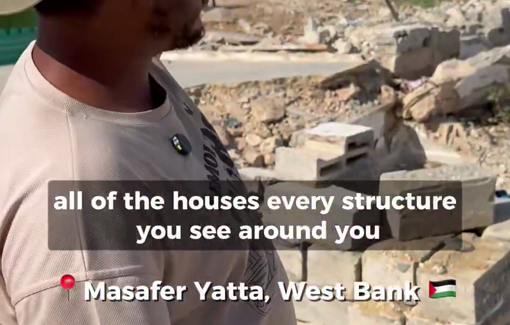 Thumbnail preview image for the video titled: Urgent Appeal: The village of Umm al-Khair is facing demolition by the Israeli army