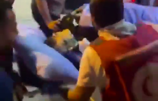 Thumbnail preview image for the video titled: The civilian Abdul Rahman Darawsha was transferred to the hospital in critical condition