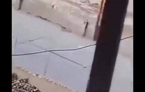 Thumbnail preview image for the video titled: Israeli forces carrying out a wide-scale arrest campaign, gathering the detainees in the town’s stadium