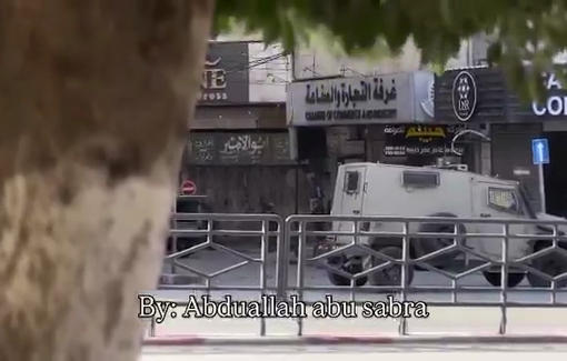 Thumbnail preview image for the video titled: Israeli forces storm and break commercial stores during their on Nablus