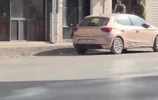 Thumbnail preview image for the video titled: Israeli soldiers chase a child during the wide-scale raid on the city of Nablus