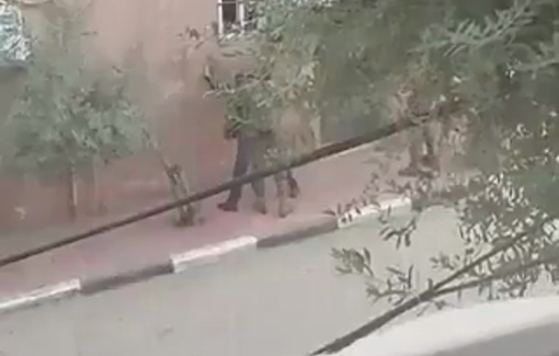 Thumbnail preview image for the video titled: Israeli forces brutalize residents during their raid on the Kafr Saba area in Qalqilya