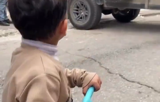 Thumbnail preview image for the video titled: In the heart of the Old City of Hebron, innocence defies oppression