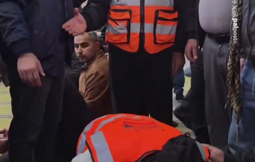 Thumbnail preview image for the video titled: The Municipality workers bid their final farewell to their colleague, Ziyad Abu Dawood, executed by Israeli soldiers