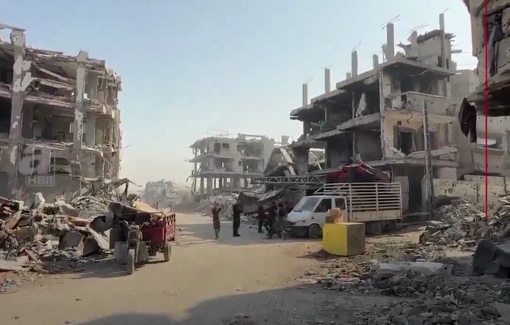 Thumbnail preview image for the video titled: Yellow Zone Expansion Forces New Displacement in Shuja’iyya and al-Saff