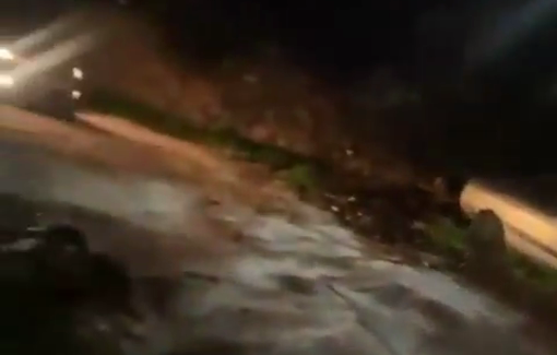 Thumbnail preview image for the video titled: Palestinians suffer suffocation as Israeli gas canister sets their home on fire in Aboud