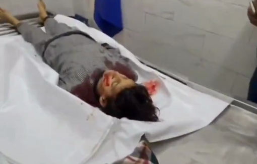 Thumbnail preview image for the video titled: 11-year-old Hamsa Houso killed by Israeli tank fire