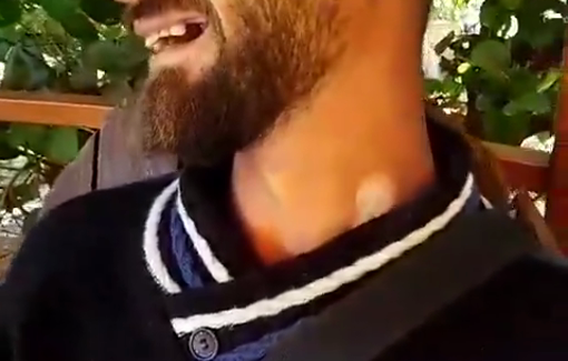 Thumbnail preview image for the video titled: Young man mourns brother killed by Israeli airstrike